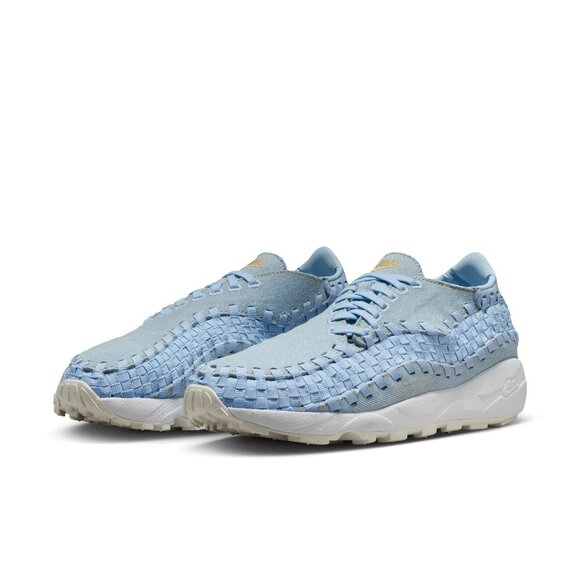 Nike Air Footscape Woven Washed Denim Ice Blue BRAND NEW Size 10 MENS 11.5 W NEW - Picture 10 of 16